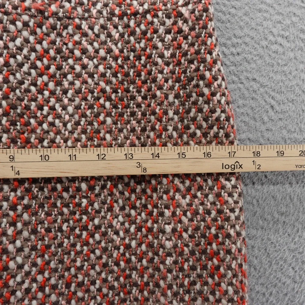 J Crew Wool Blend Tweed Pencil‎ Skirt Size 4 Brown Pink Womens Preppy Career